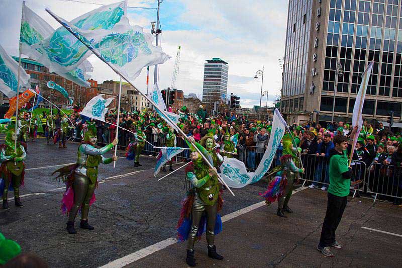 חגיגות יום פטריקה הקדוש בדאבלין