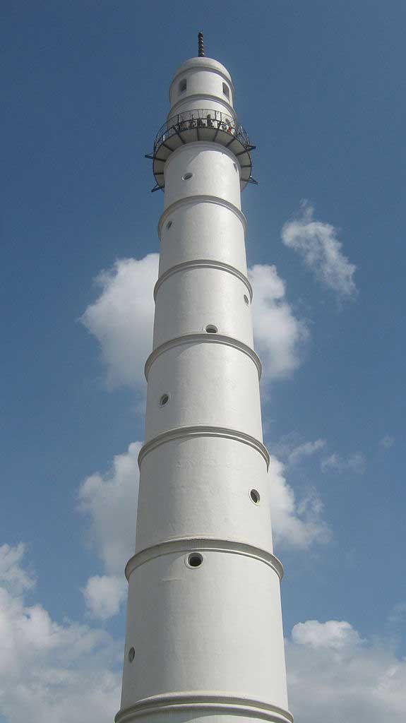 מגדל דרהרה בקטמנדו לפני ההתמוטטות