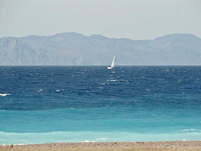 גלישת רוח בחוף איקסיה
