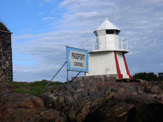 מעבר גבול בסואומנלינה שבפינלנד