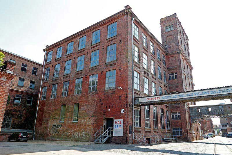 מרכז אמנות Halle 14 השוכן בלייפציגר בָּאוּם-ווֹלספּינֶרֵיי