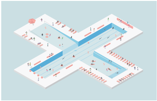 הדמיה של PLUS POOL