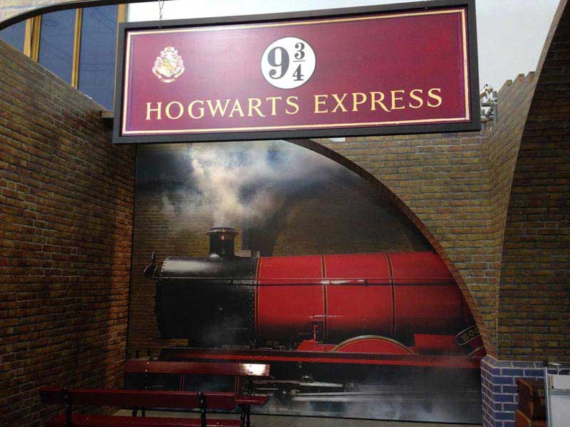 רציף ¾9 מקודם בתערוכת התיירות הבינלאומית בברלין, מרץ 2015