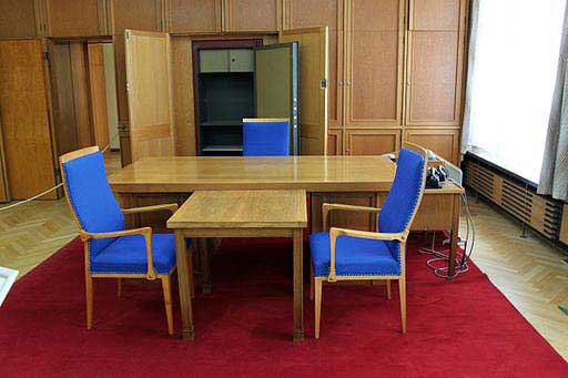 מוזיאון השטאזי, משרדו של הבוס אריך מילקה