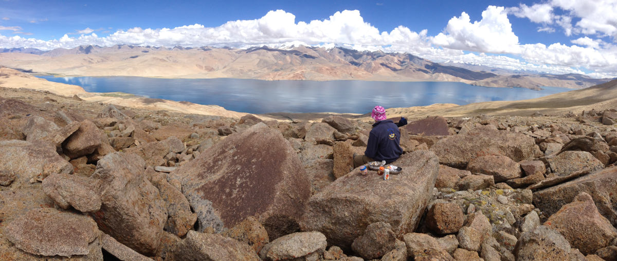 טסו מורירי - אגם באיזור לדאק, ג׳אמו וקשמיר, צפון הודו