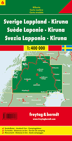 מפת שבדיה (6) לפלנד פרייטג ברנדט  - עטיפה אחורית
