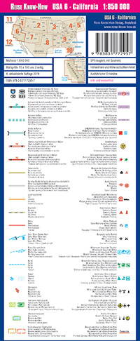 מפת קליפורניה 06 וורלד מפינג פרוג'קט  - עטיפה אחורית