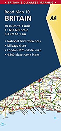 מפה AA בריטניה