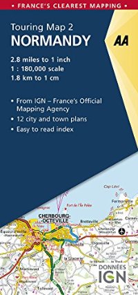 מפה AA צרפת 180 (2) נורמאנדי