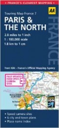 מפה AA צרפת 180 (7) פאריז והצפון