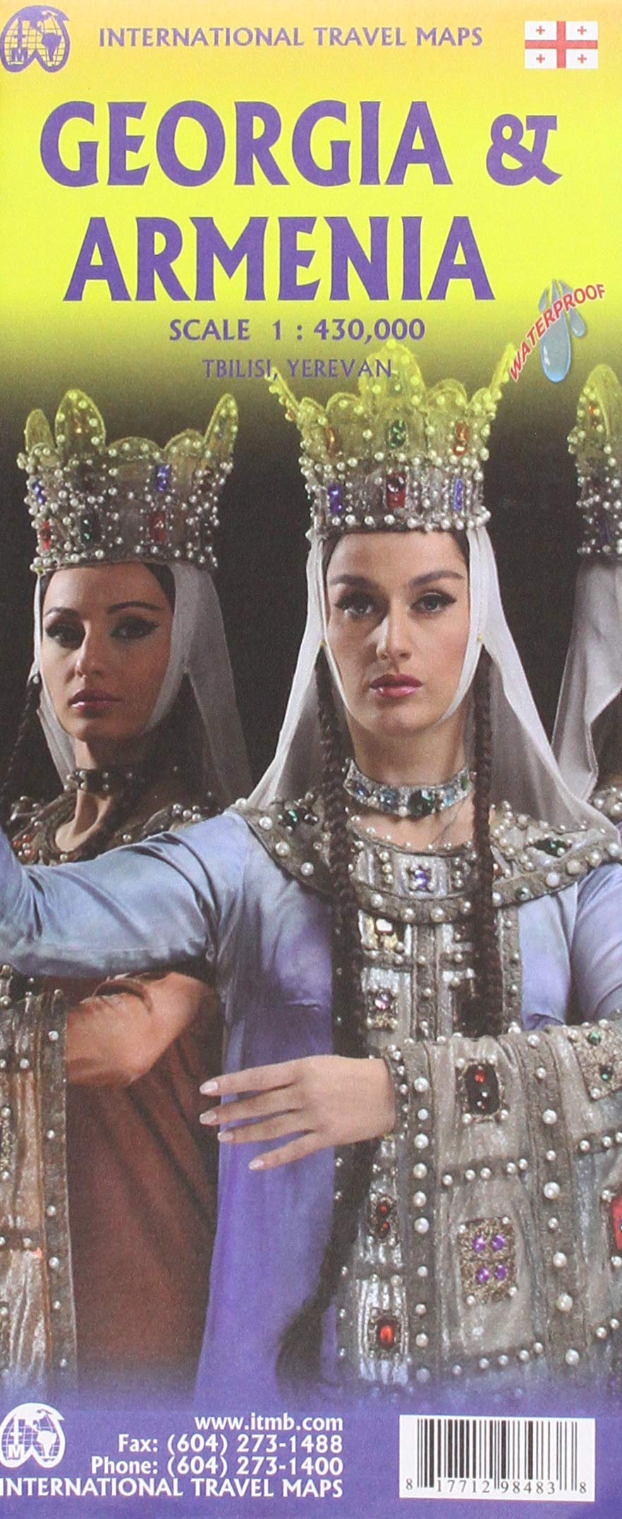 מפה ITM גיאורגיה (גרוזיה) וארמניה