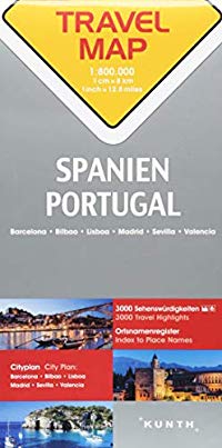 מפה KU ספרד ופורטוגל