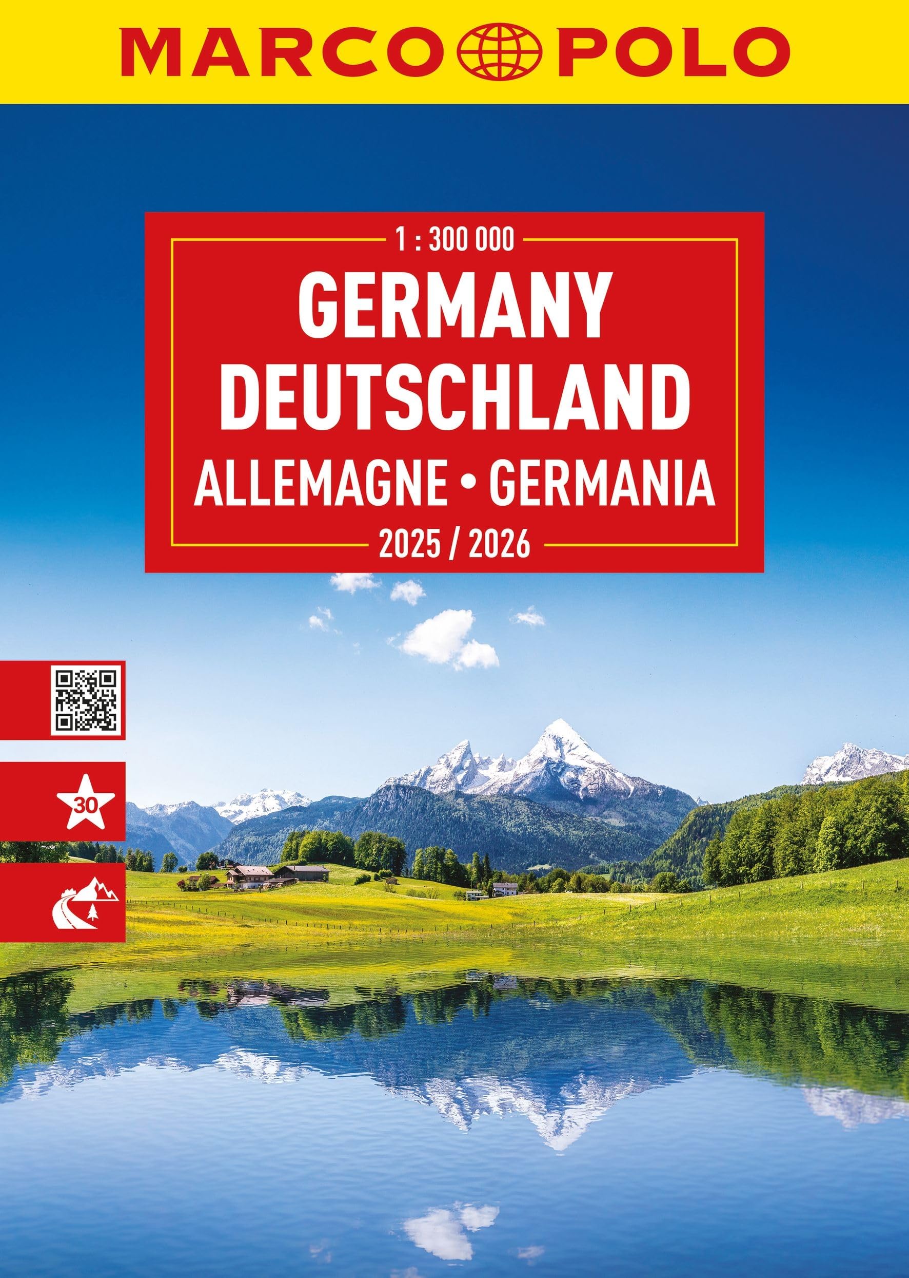 מפה MA גרמניה אטלס 2024-2025 