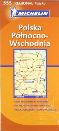 מפת פולין צפון מזרח 555 מישלן (ישן) 