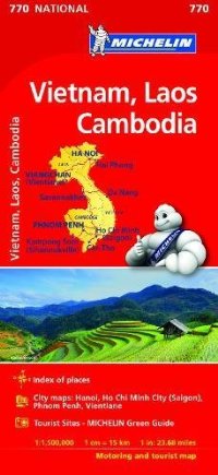מפה MI ויטנאם, לאוס קמבודיה 770