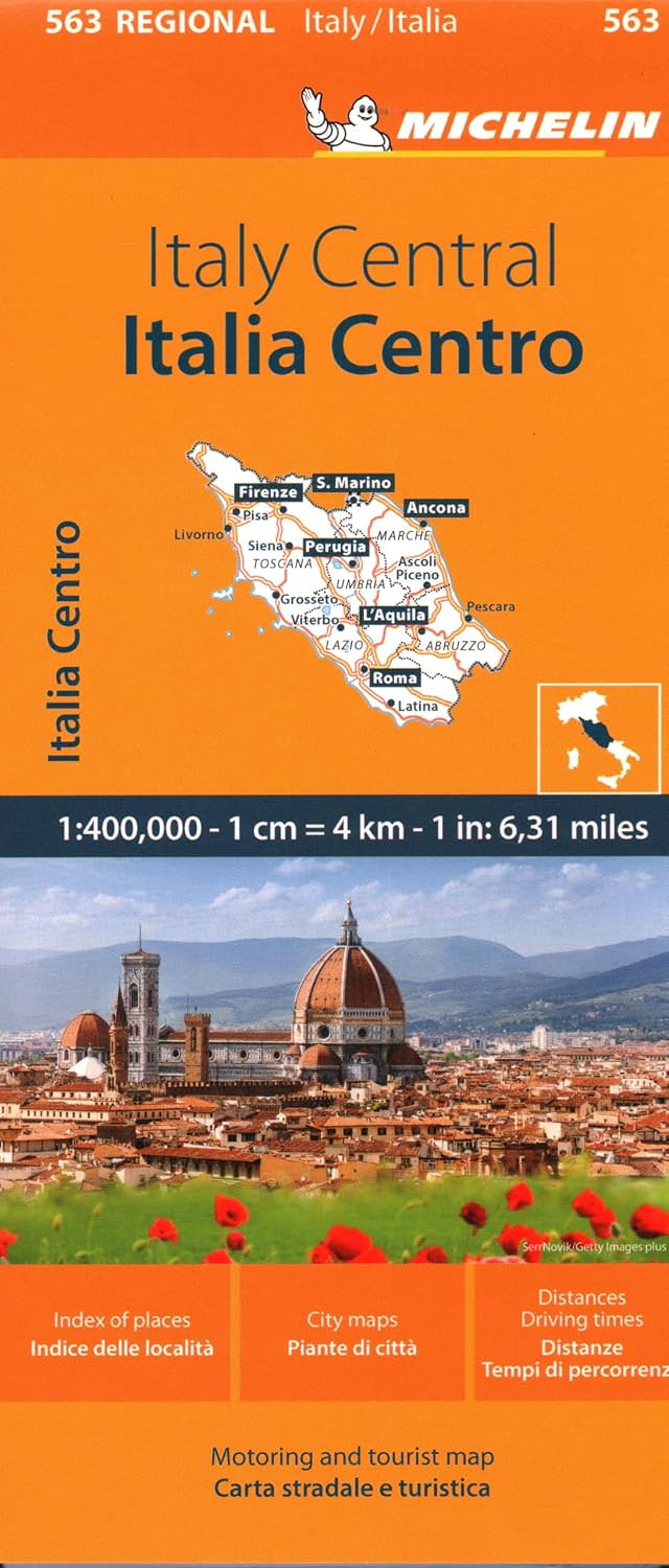 Italy Centre Toscana Umbria Lazio Marche Abruzzo Rep di San Marino
